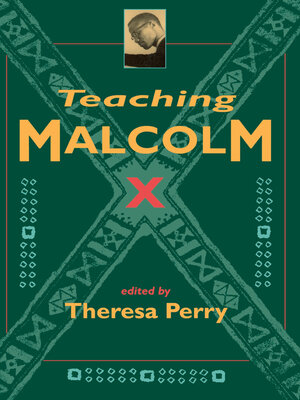 cover image of Teaching Malcolm X